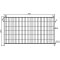 Mobile fence | 'Light' | without hook and eye